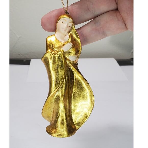 Vintage 1995 Hallmark Keepsake Ornament All is Bright Collection Gentle Lullaby - Picture 2 of 6